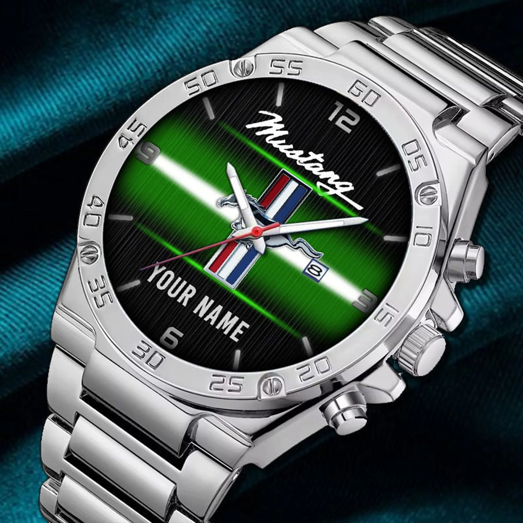 MUSTANG Custom Name Fasion Design Watch MUSTANG-YWMT127-VER1 - Image 4