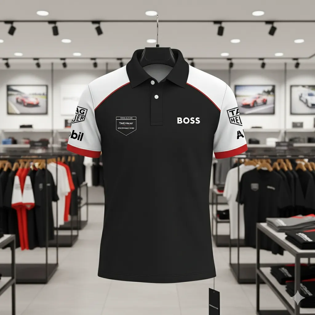 High Quality Men's Polo Shirt PORSCHE-PO-LMT0074585 - Image 3