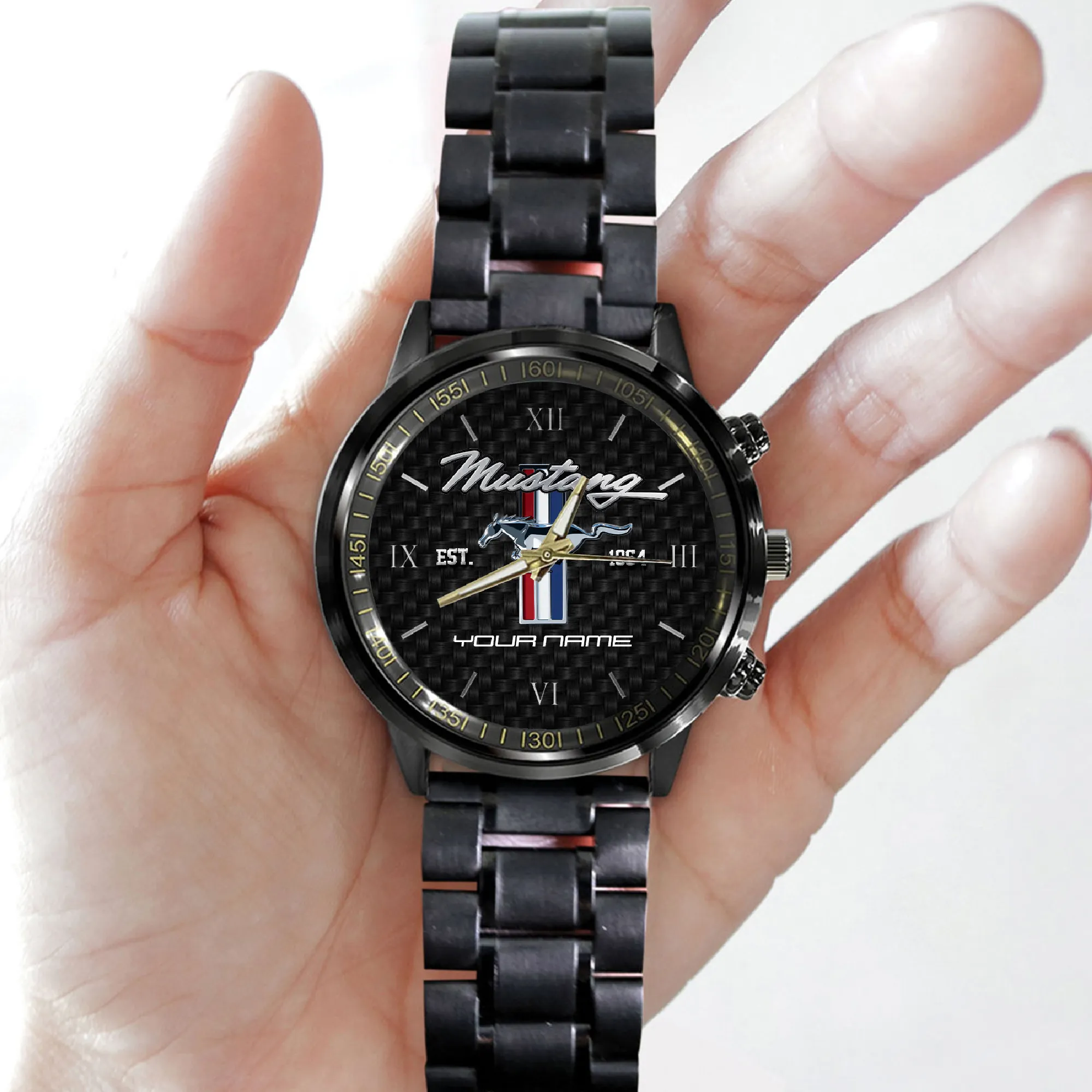 MUSTANG Custom Name Fasion Design Watch MUSTANG-YWMTDZ04-VER1 - Image 2