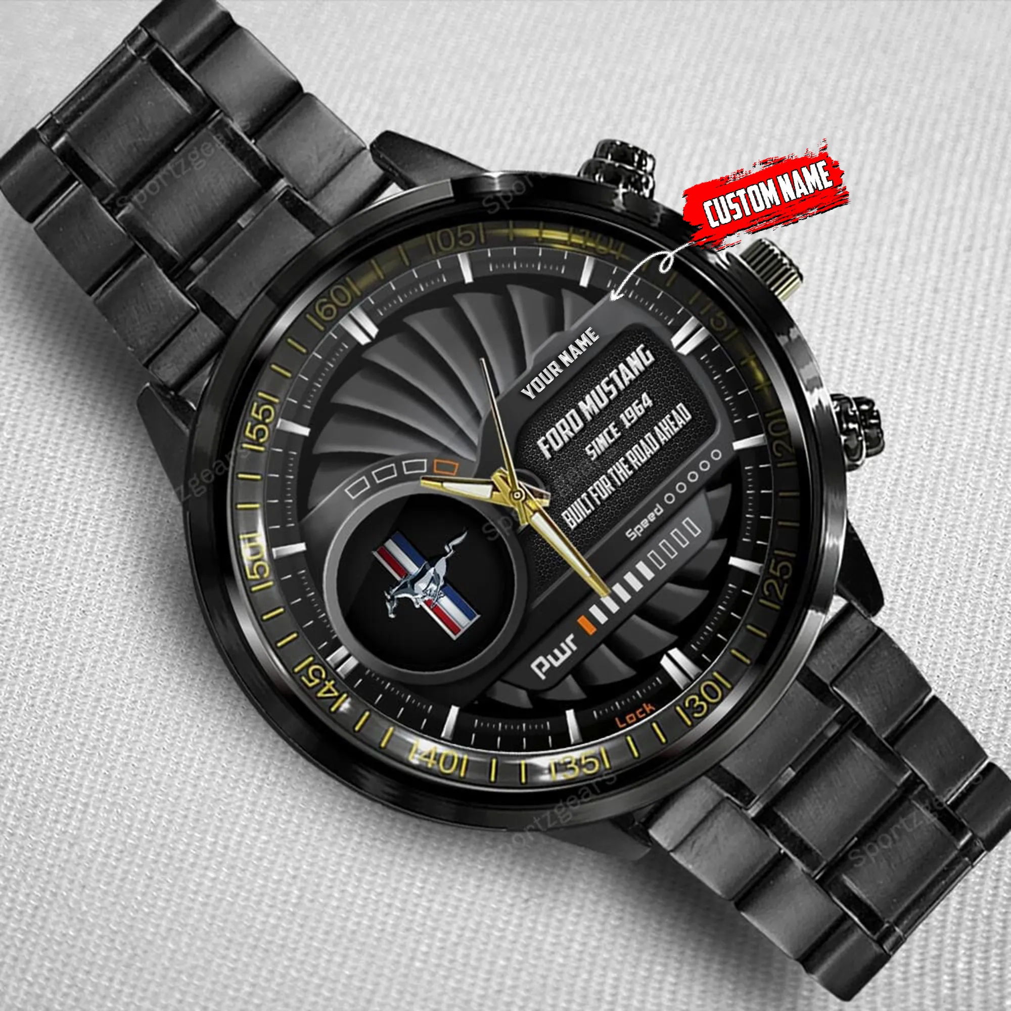 MUSTANG Custom Name Fasion Design Watch MUSTANG-YWMTDZ04-VER2 - Image 2