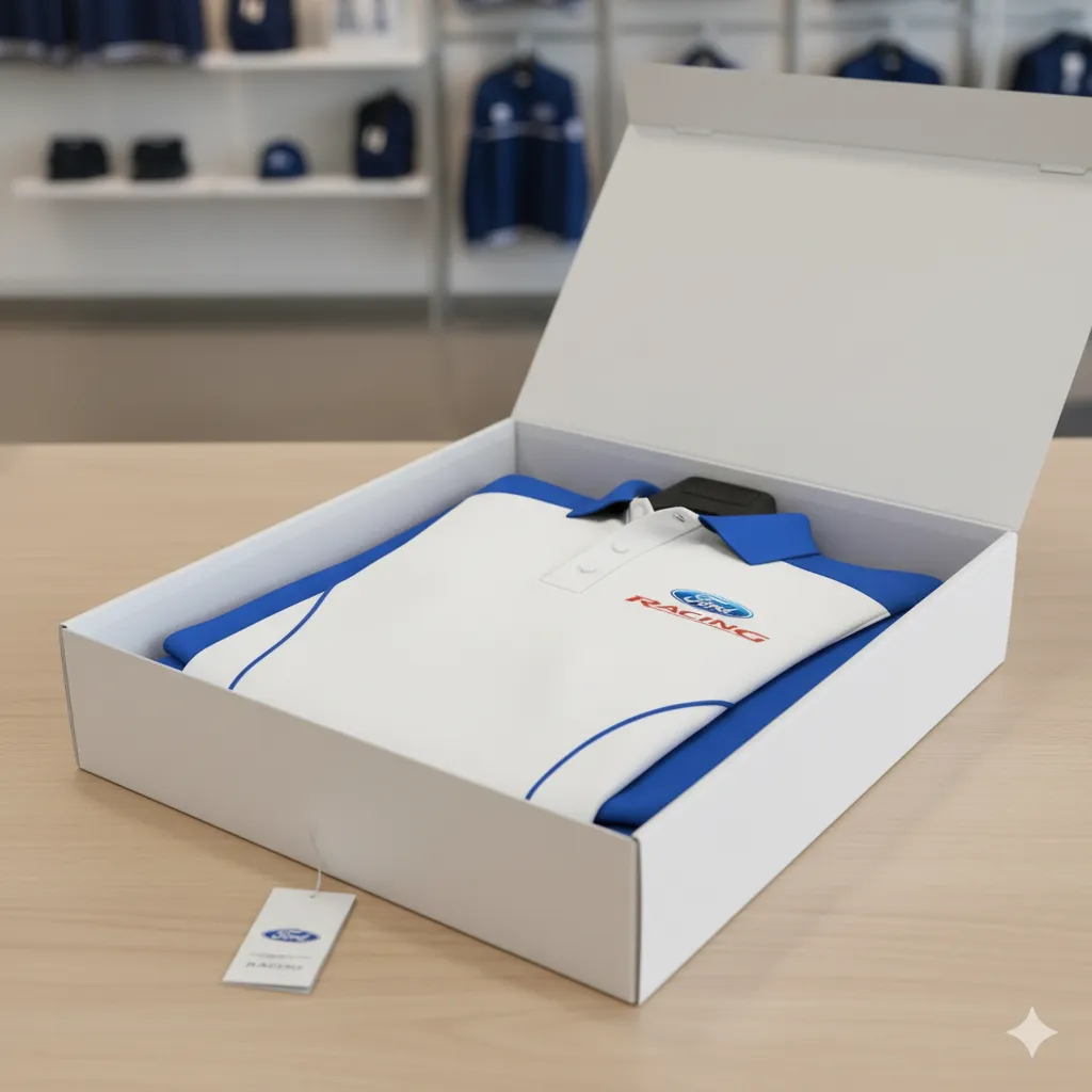 Premium Men's Long Sleeve Polo FORD-HGWY-14151501 - Image 3