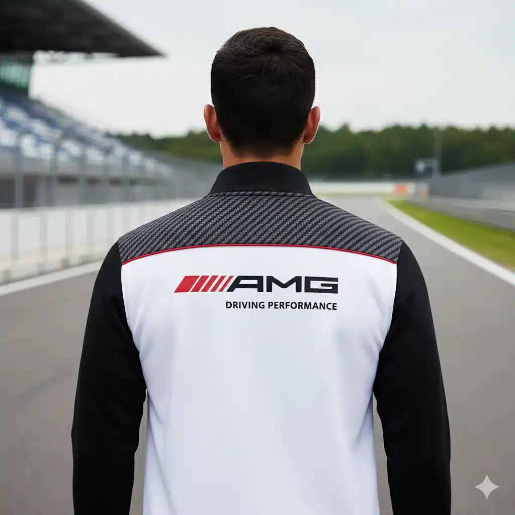 Premium MERCEDES Stand Collar Jacket ETX-GJK-LMT9104815 - Image 5