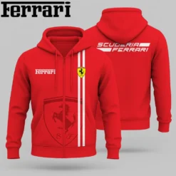 Premium FERRARI Zip Hoodie ETX-ZIP-FRA19414835