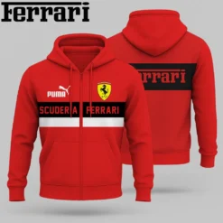 Premium FERRARI Zip Hoodie ETX-ZIP-FRA19414842