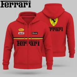 Premium FERRARI Zip Hoodie ETX-ZIP-FRA19414844