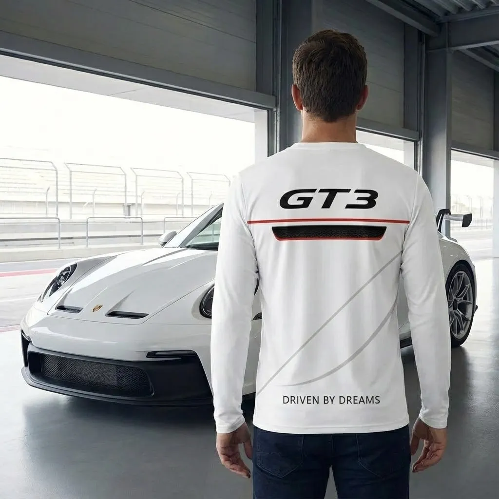 Premium PORSCHE Long Sleeve T-shirt ETX-CX-PRSC01589125 - Image 5