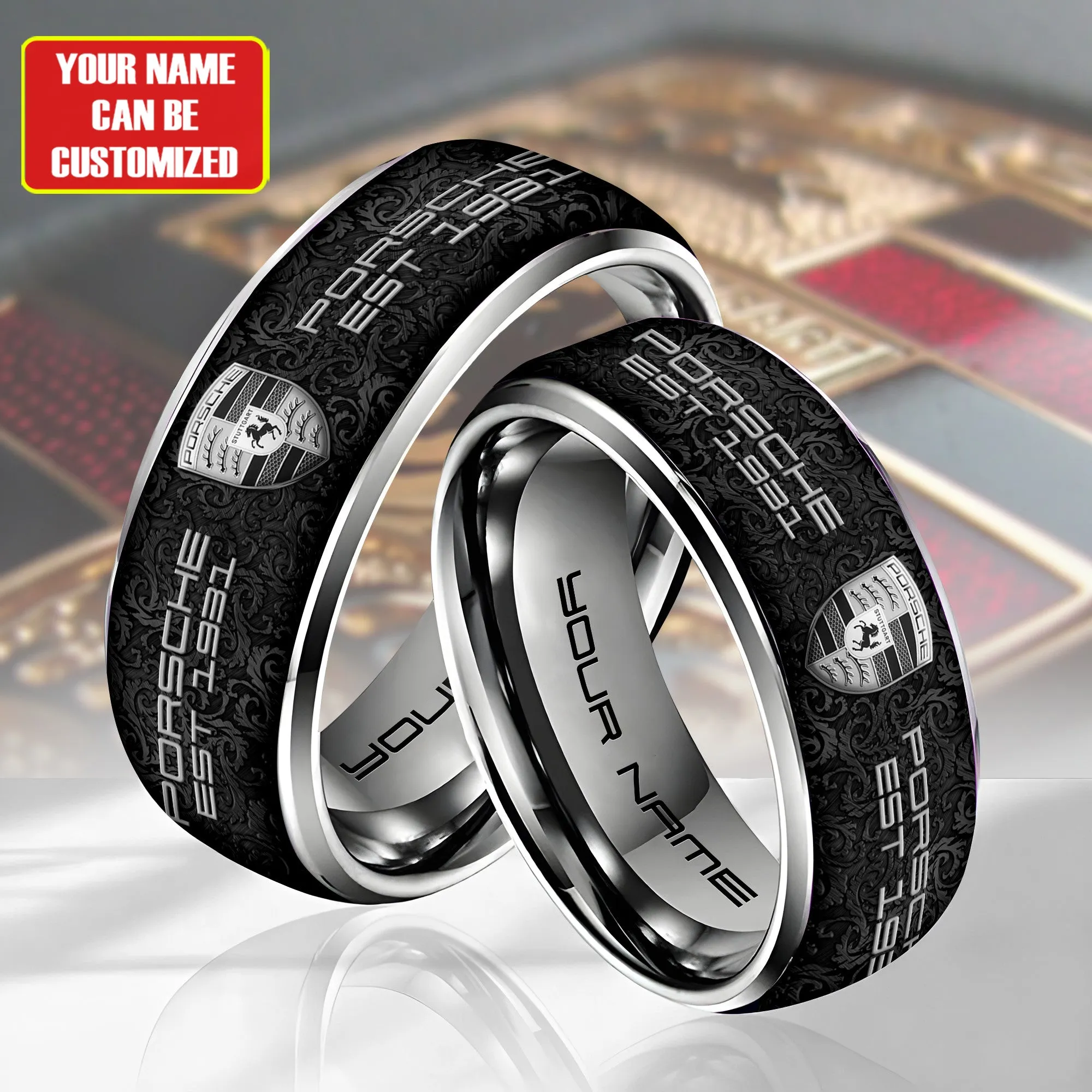 Customized Porsche Luxury Ring ETX-C2295-RNG01821
