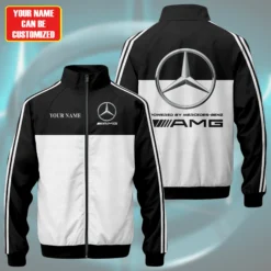 Premium Customized MERCEDES Stand Collar Jacket ETX-GJK-NEW1103131