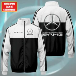 Premium Customized MERCEDES Stand Collar Jacket ETX-GJK-NEW1103133