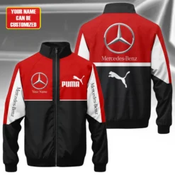 Premium Customized MERCEDES Stand Collar Jacket ETX-GJK-NEW1103113