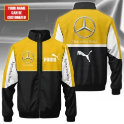 Premium Customized MERCEDES Stand Collar Jacket ETX-GJK-NEW1103115