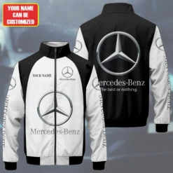Premium Customized MERCEDES Stand Collar Jacket ETX-GJK-NEW1103117