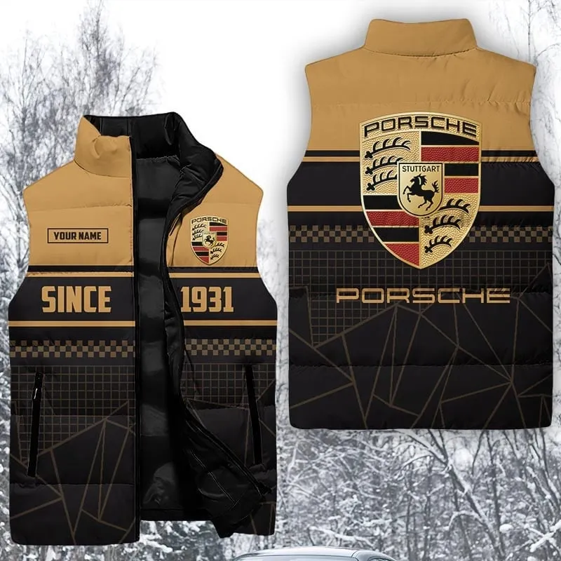 Premium Customized PORSCHE Sleeveless Down Jacket ETX-C290-NEW1991059