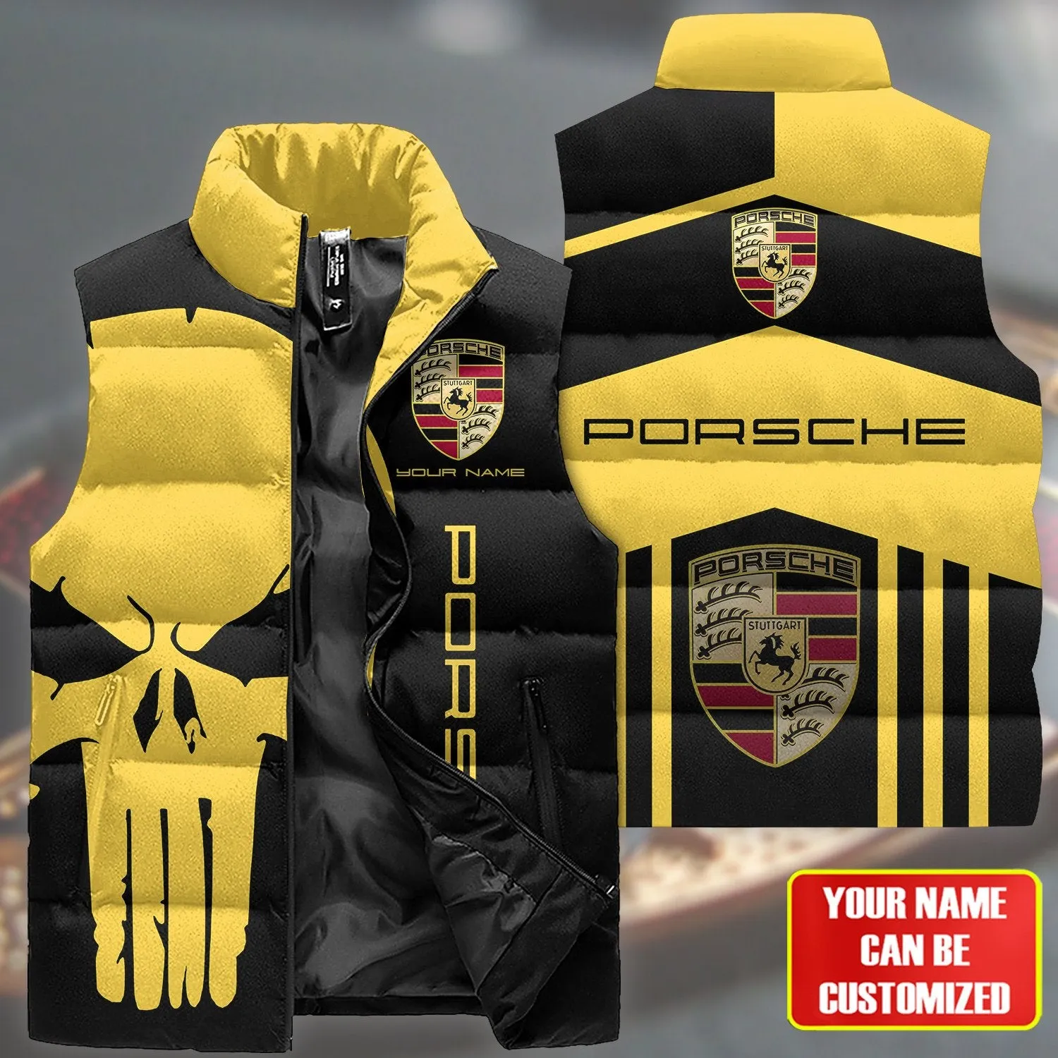 Premium Customized PORSCHE Sleeveless Down Jacket ETX-C290-NEW1991062