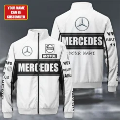 Premium Customized MERCEDES Stand Collar Jacket ETX-GJK-NEW1103125