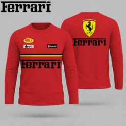 Premium FERRARI Long Sleeve T-shirt ETX-CX-FRI14942