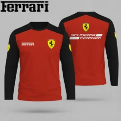 Premium FERRARI Long Sleeve T-shirt ETX-CX-FRI14954