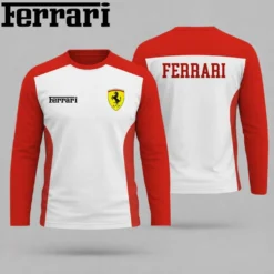 Premium FERRARI Long Sleeve T-shirt ETX-CX-FRI14962