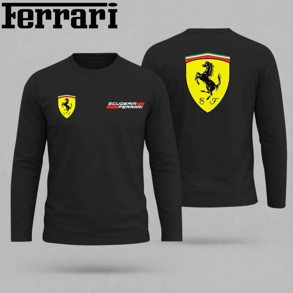 Premium FERRARI Long Sleeve T-shirt ETX-CX-FRI14914