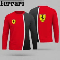 Premium FERRARI Long Sleeve T-shirt ETX-CX-FRI14920