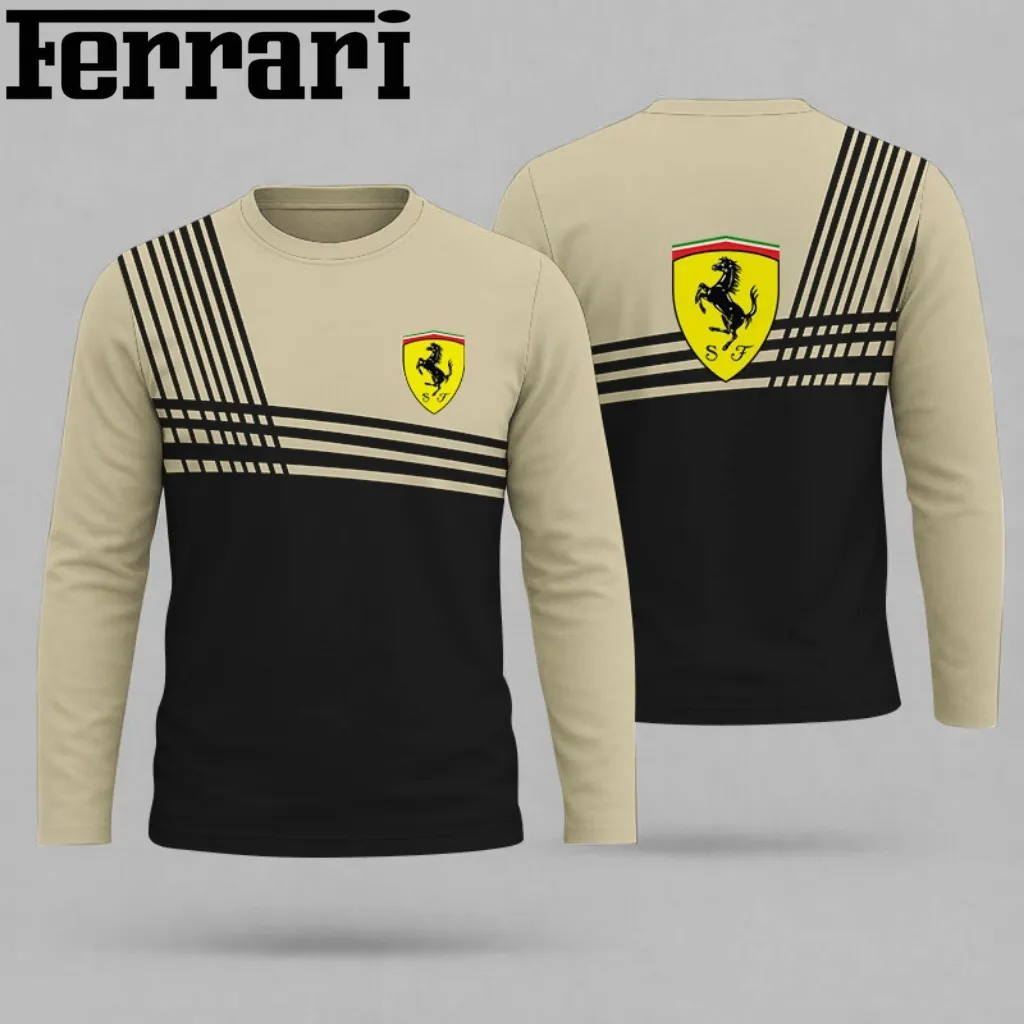 Premium FERRARI Long Sleeve T-shirt ETX-CX-FRI14926