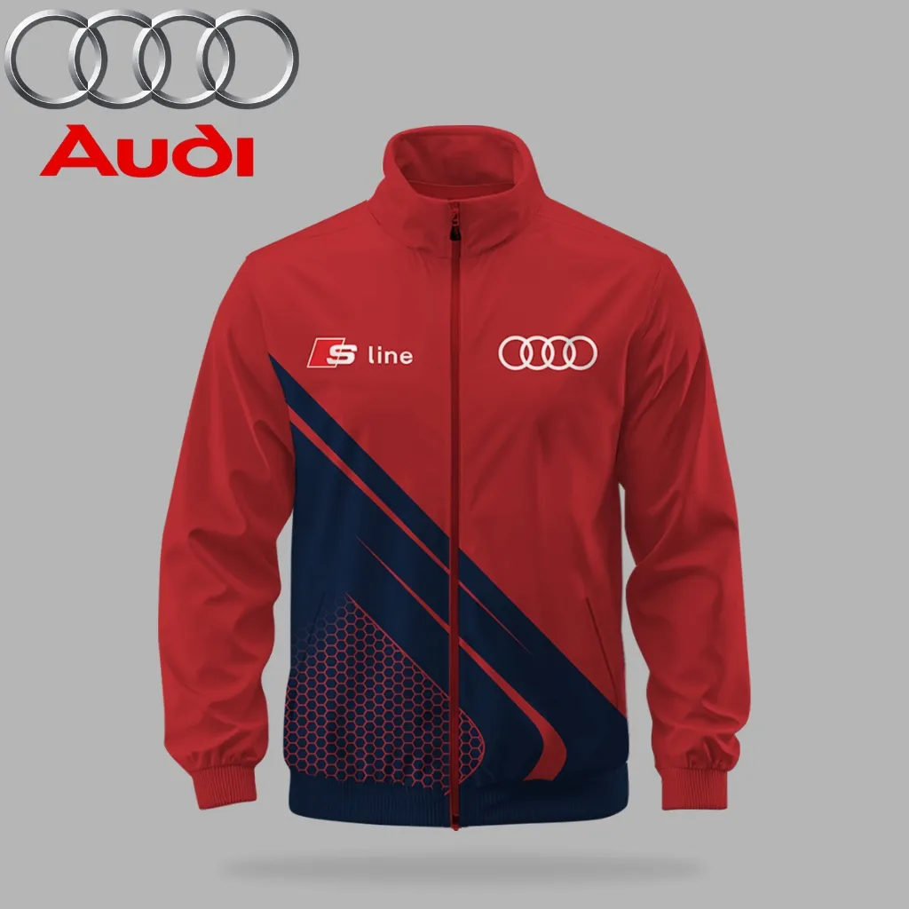 Premium AUDI Stand Collar Jacket ETX-GJK-AUD99184137