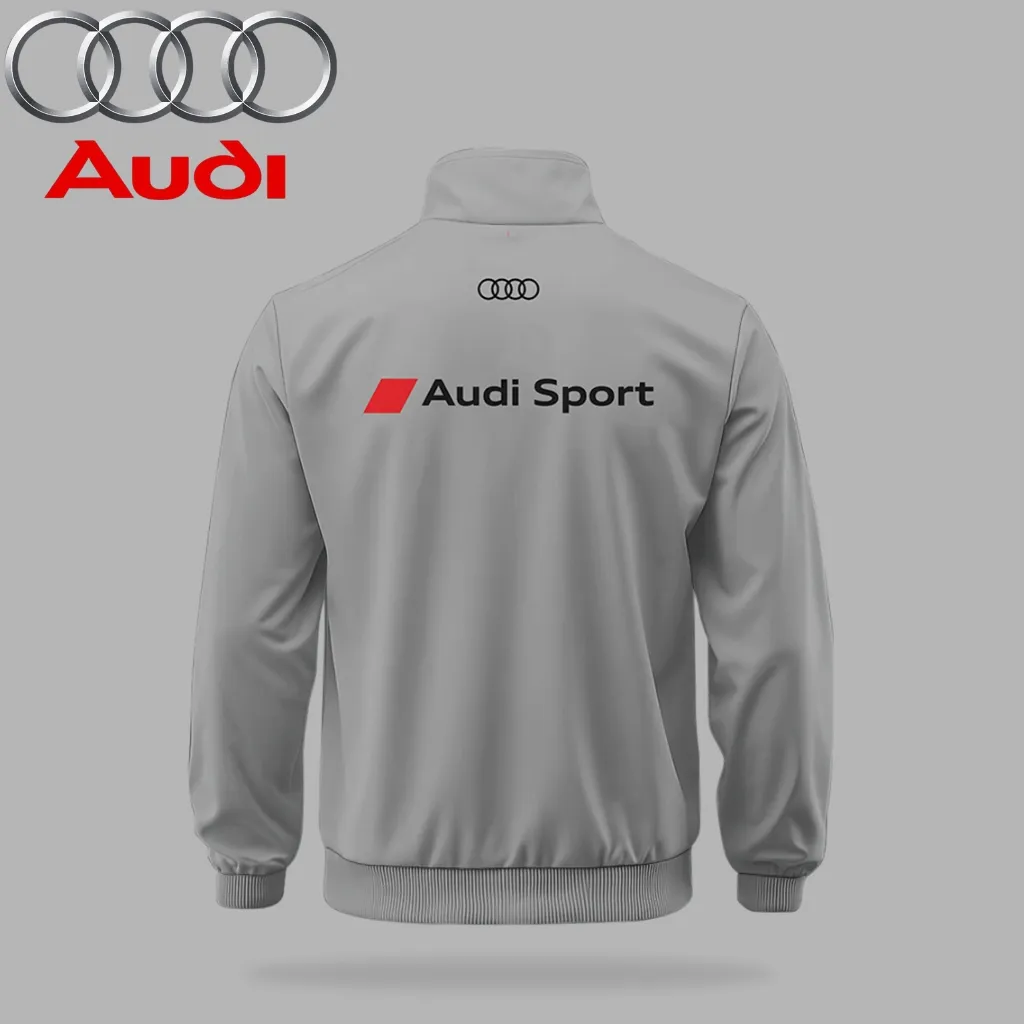 Premium AUDI Stand Collar Jacket ETX-GJK-AUD99184139 - Image 2