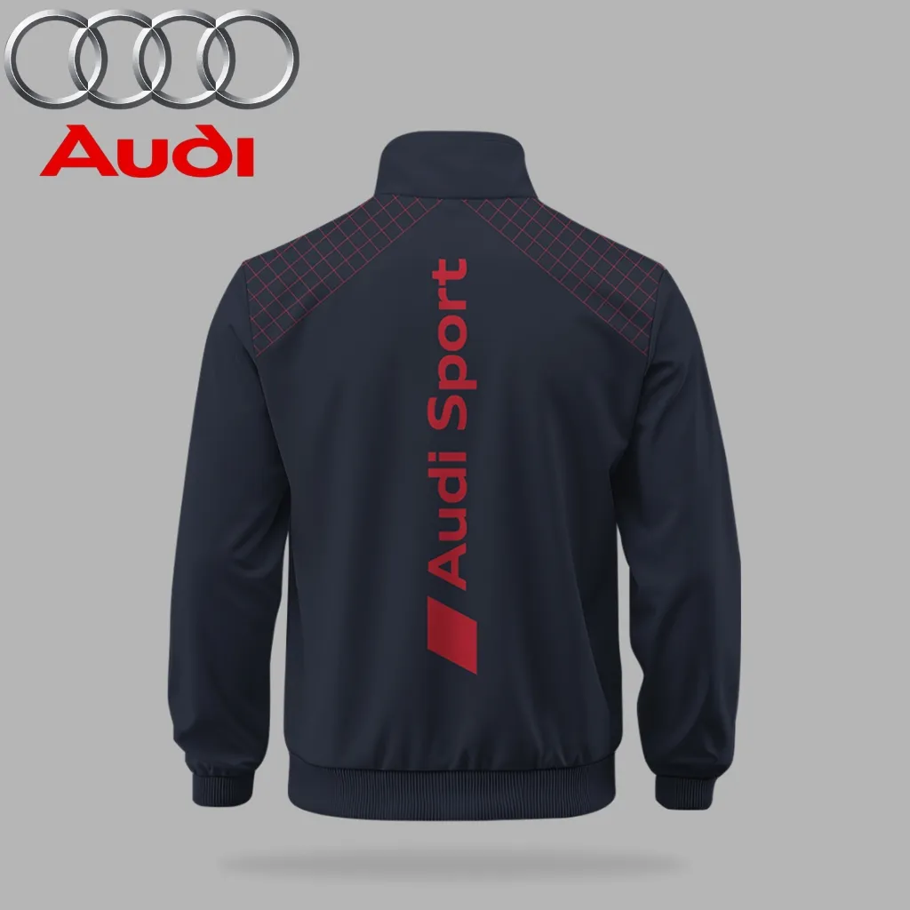 Premium AUDI Stand Collar Jacket ETX-GJK-AUD99184149 - Image 2