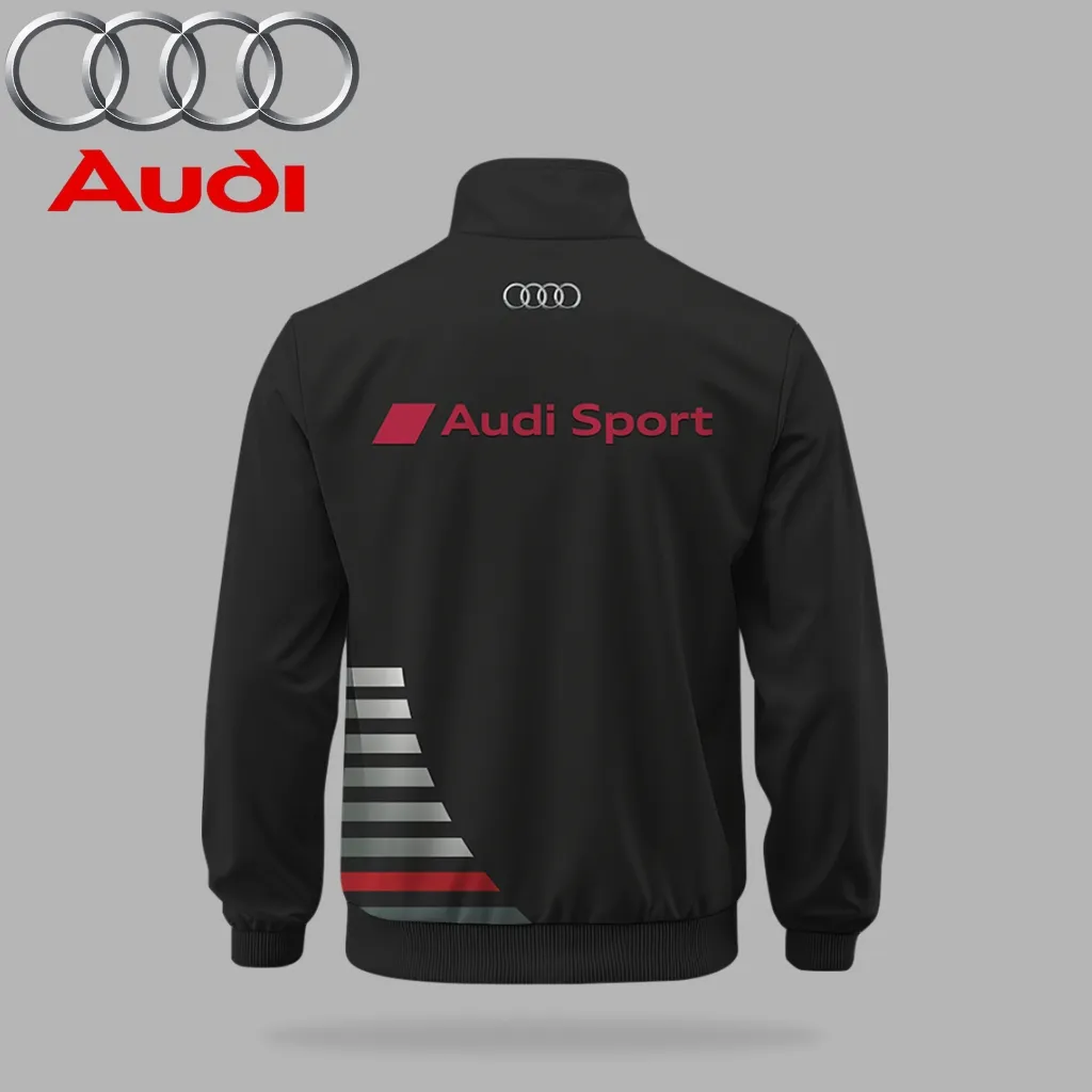 Premium AUDI Stand Collar Jacket ETX-GJK-AUD99184151 - Image 2