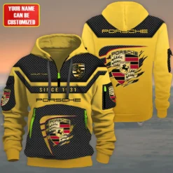 Premium Customized PORSCHE Zip Hoodie ETX-C1634-NEW188761